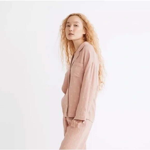 Madewell Lightestspun Oversized Blouse in‎ Open Hearts - Picture 10 of 10